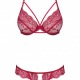 Ensemble Ivetta 2 pièces bordeaux