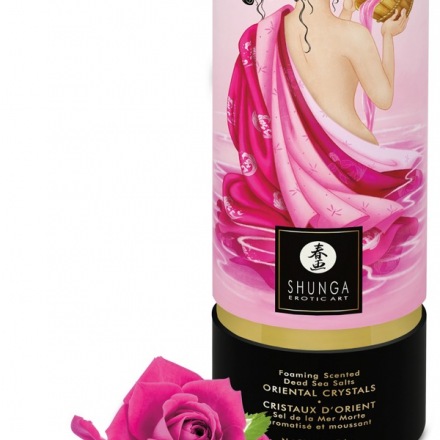 Sel de bain odeur rose