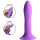 Gode ​​en silicone Squeeze-It - Violet